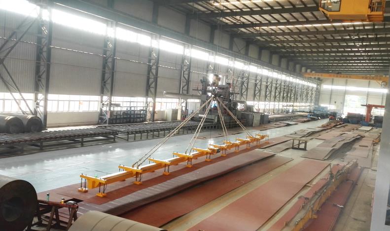 河南衛華集團22.5米鋼板電永磁吊具